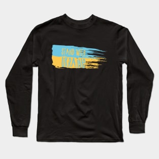 Stand With Ukraine Long Sleeve T-Shirt